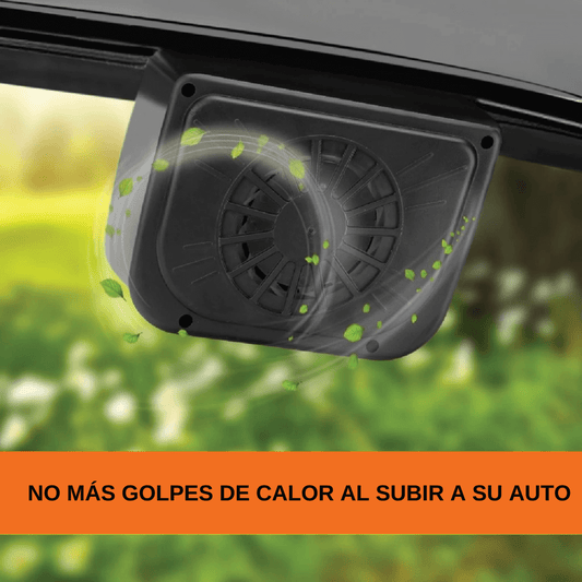 VENTILADOR SOLAR DE AUTO®