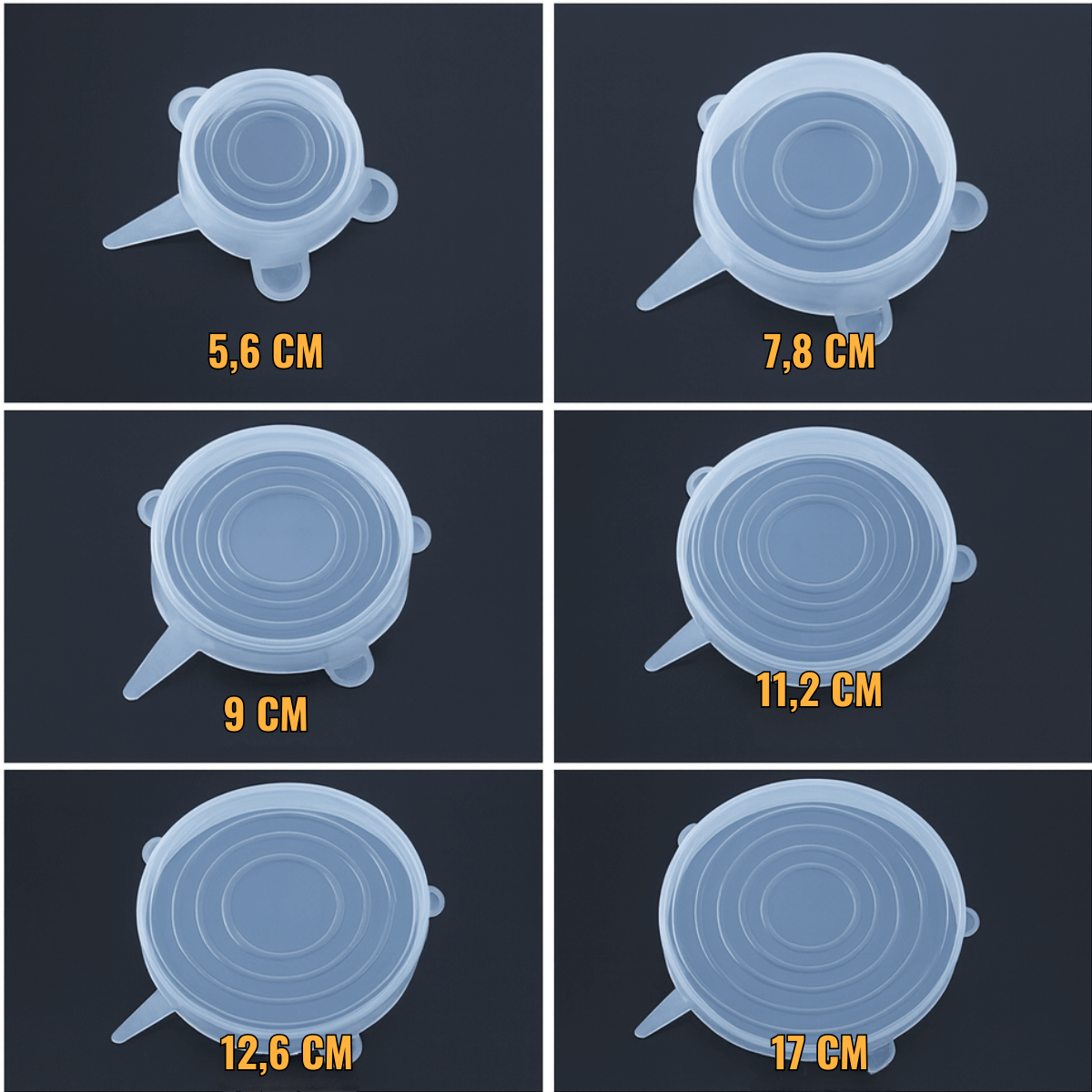 SellaFresh™ Tapas de silicona reutilizables que sellan frescura en segundos 🍉🥑♻️