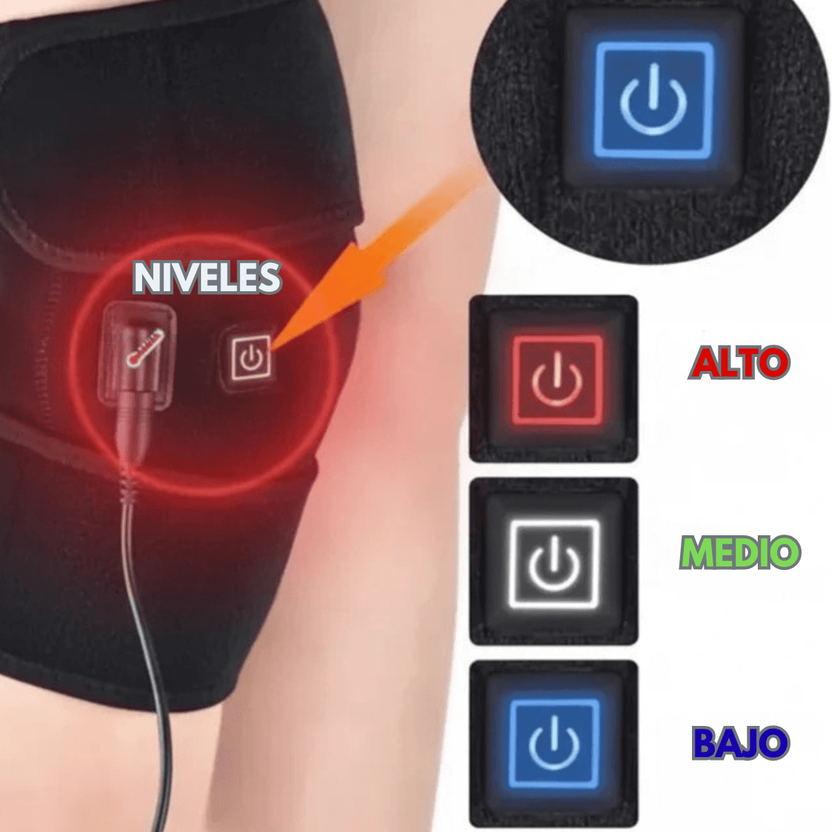 Rodillera Térmica- Terapia de calor que alivia el dolor crónico ✅👏