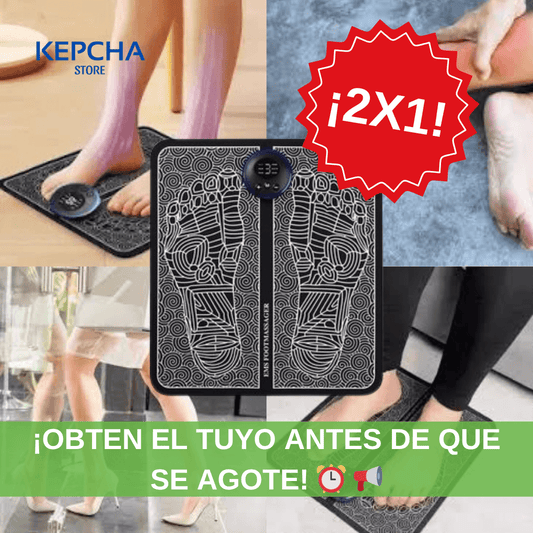 MASAJEADOR PARA PIES CON TECNOLOGÍA EMS (OFERTA 2X1)