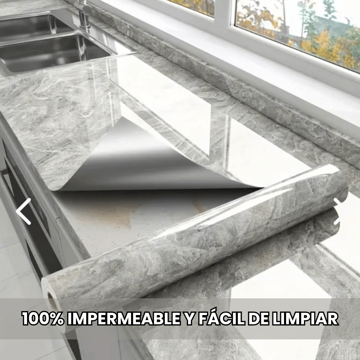 Marmol Chic®- Hazlo tu mismo, con autoadhesivo y 100% impermeable.