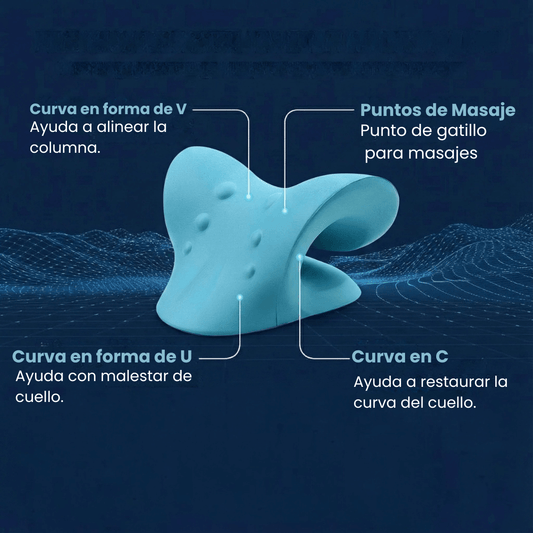 Cojín CERVISOFT®-Alivia el dolor y mejora la postura con tan solo 10 minutos al día✨⏰