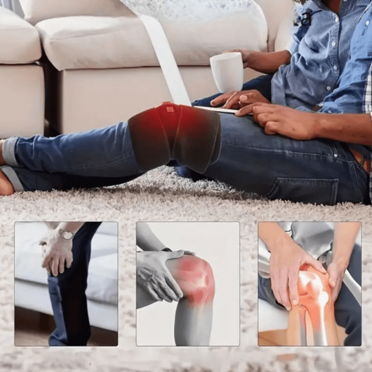 Rodillera Térmica- Terapia de calor que alivia el dolor crónico ✅👏