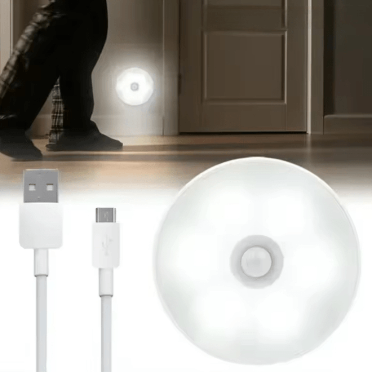 GlowDisk ® - Luz al instante sin complicaciones, sin accidentes⏰💡