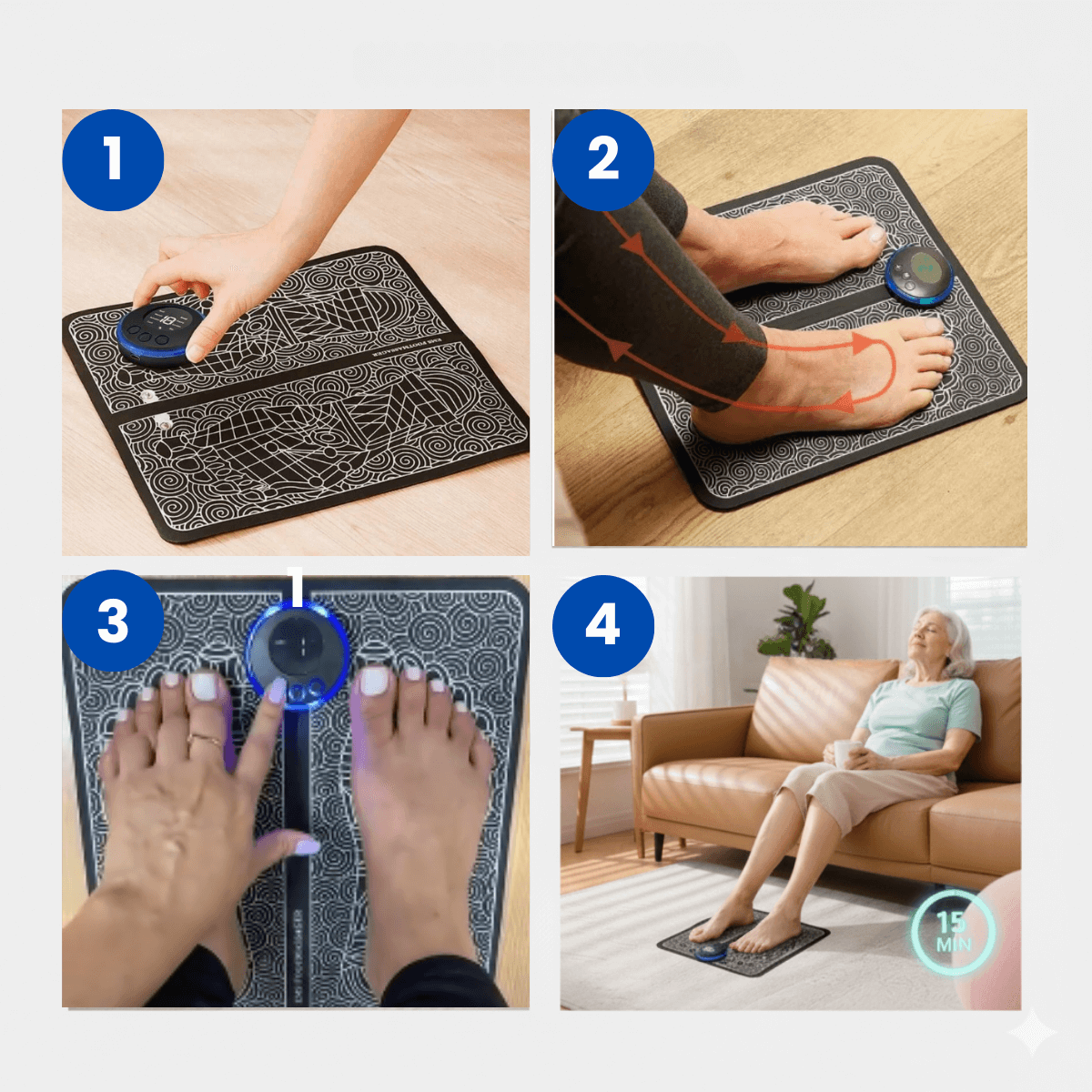 VitalFoot™-Reactiva la circulación y elimina el dolor en solo 15 minutos