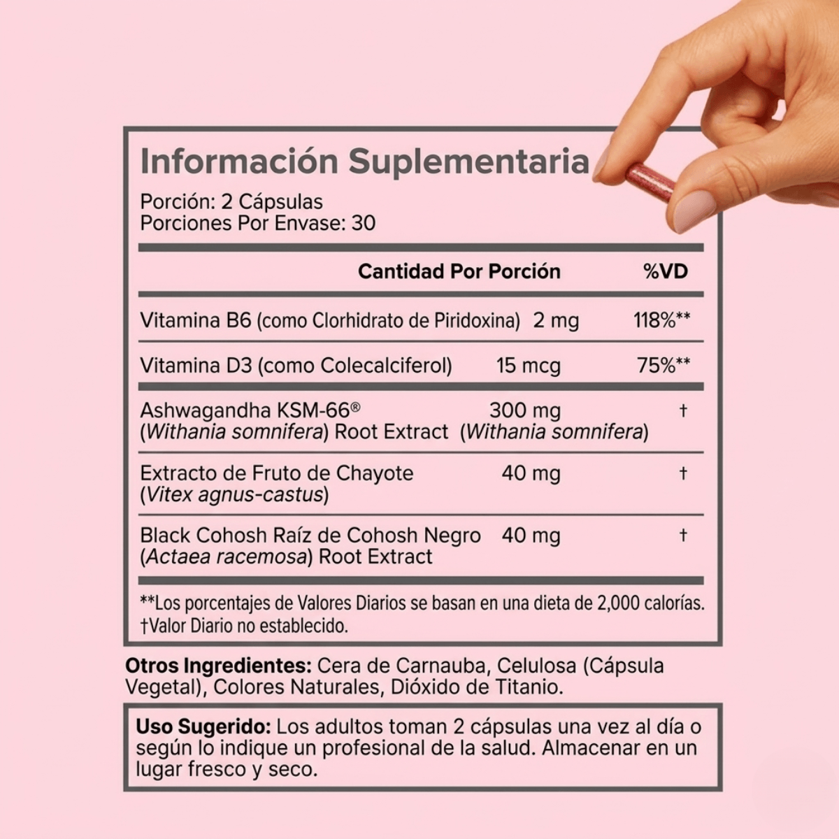 MENOS™ síntomas, más tú cada día🌸
