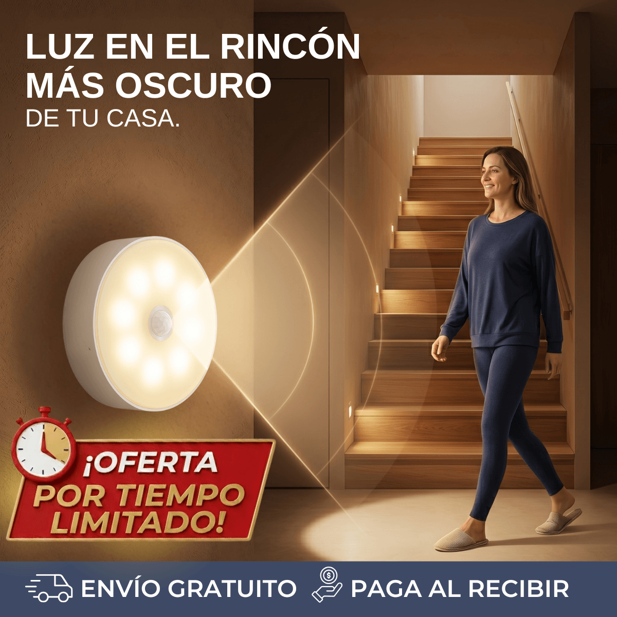 GlowDisk ® - Luz al instante sin complicaciones, sin accidentes⏰💡
