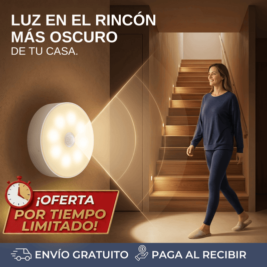 GlowDisk ® - Luz al instante sin complicaciones, sin accidentes⏰💡