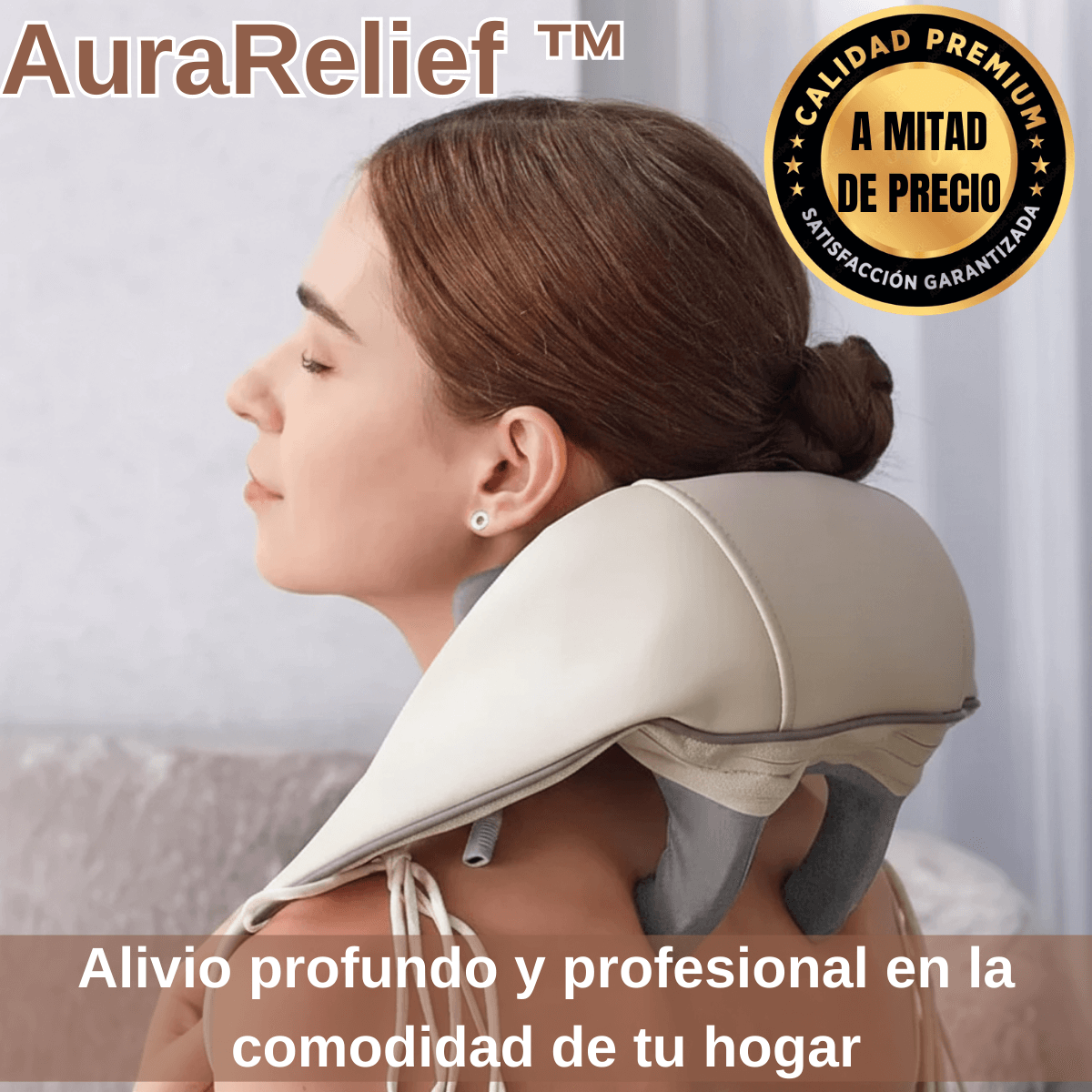 AuraRelief ™-Úsalo en tu cuello y todo tu cuerpo, es como tener un masajista en casa🌟