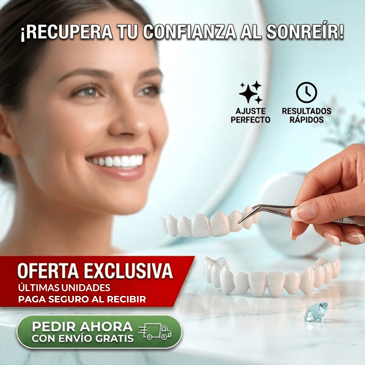 ClipDent® -  Cubre imperfecciones dentales al instante🦷