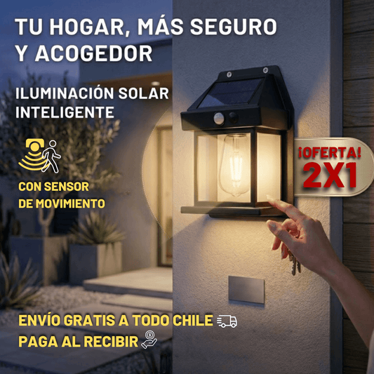 SafeLight Solar® - Más luz y seguridad en tu casa🔒💡